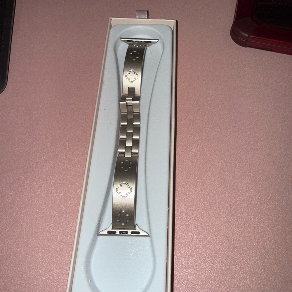Silver Metal Watch Band